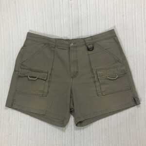 Columbia PFG Powell Mens XL Cargo‎ Shorts Outdoor Fishing Hiking Olive Green